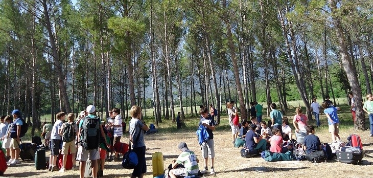 Campamento con educación en valores: Paraje natural privilegiado