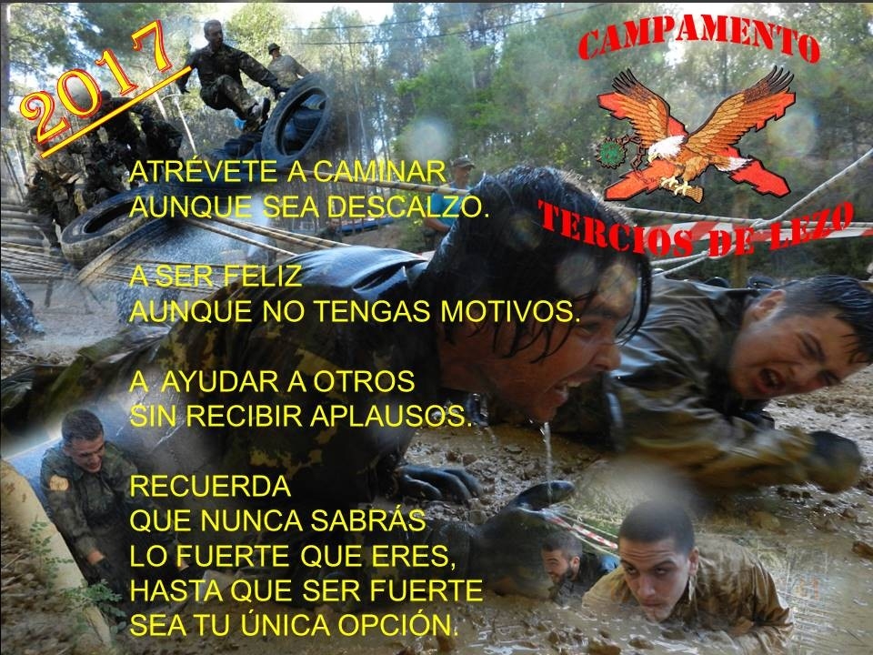 Campamento Juvenil de Orientación Militar "Tercios de Lezo": UNA EXPERIENCIA UNICA EN ESPAÑA