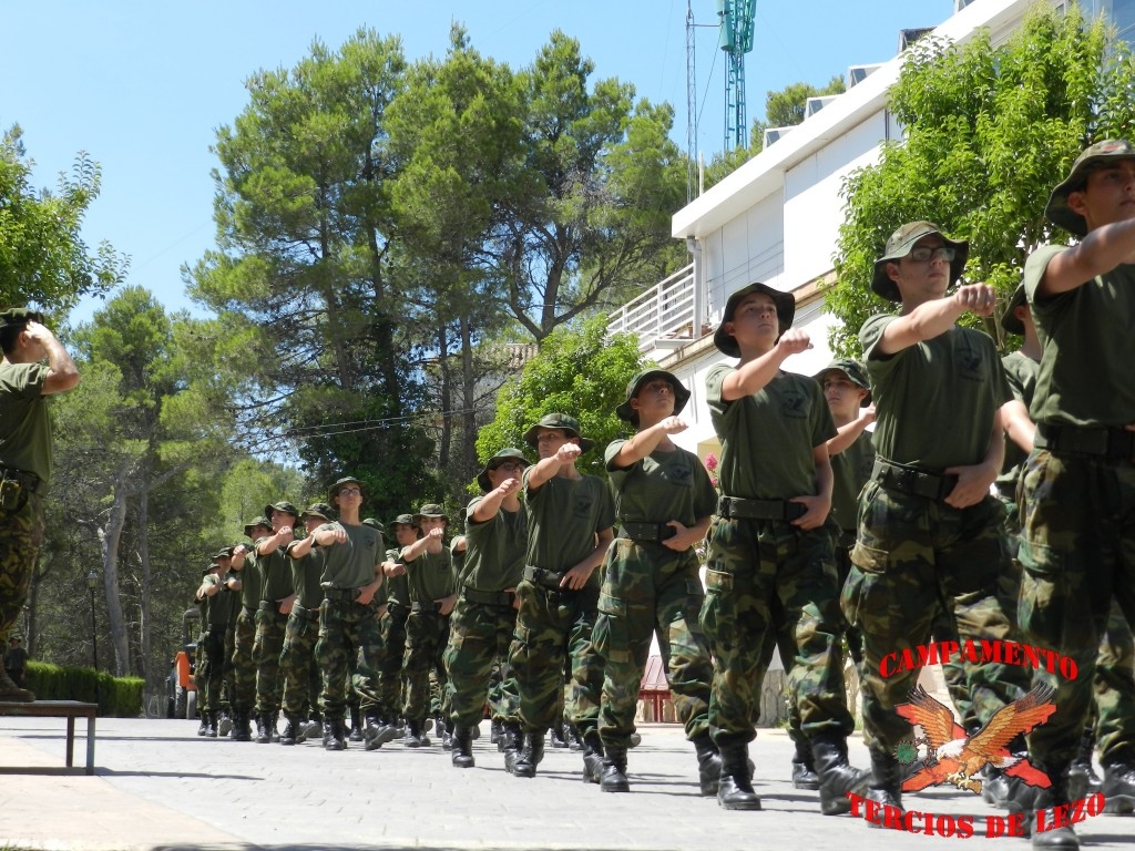 Campamento Juvenil de Orientación Militar "Tercios de Lezo": 