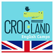 Logo Crocland campamento de verano en inglés Lagunas de Ruidera